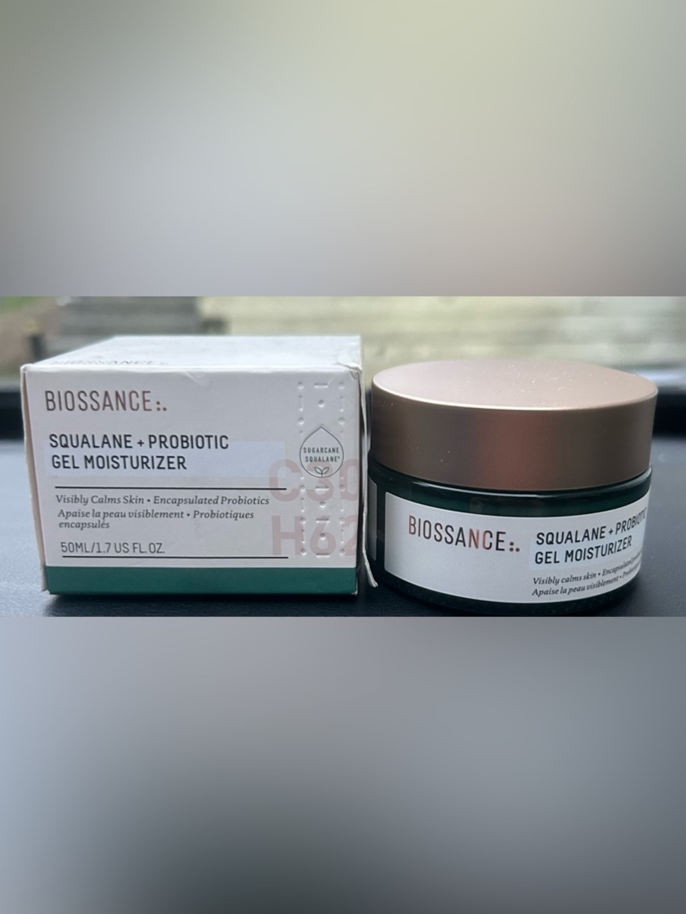 Biossance Squalane + Probiotic Gel Moisturizer 50ml 1.7oz NIB SEALED Sephora